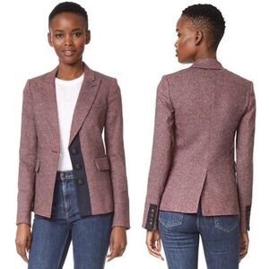 Veronica Beard Tweed Dickey Jacket Blazer 10